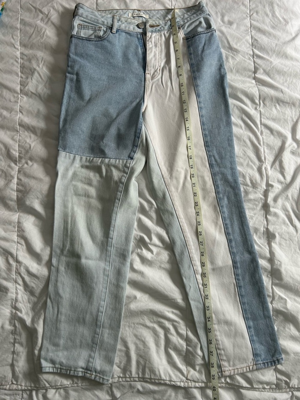 Pac Sun patch jeans